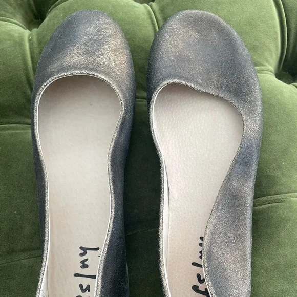 NIB French Sole/NY Sloop Flats in Bronze Metallic - Picture 3 of 6